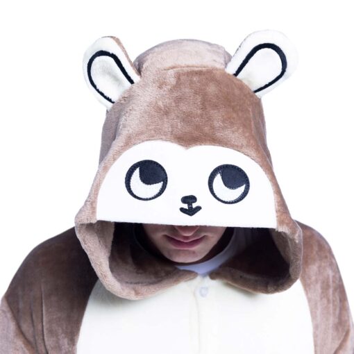 Apen dieren onesie | Zatte aap - Afbeelding 4