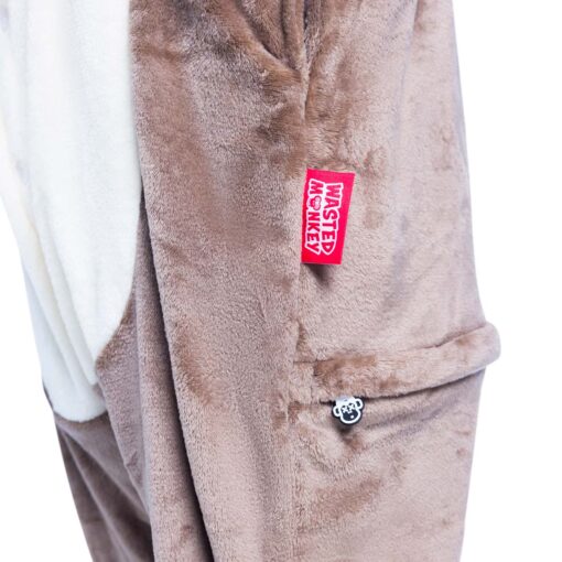 Apen dieren onesie | Zatte aap - Afbeelding 5