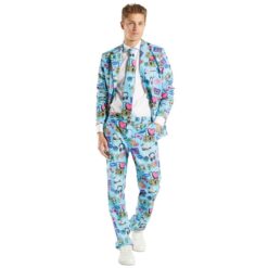 80s kostuum 3 delig heren