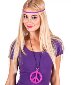 Hippie ketting roze sfeer