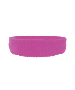 hoofdband zweetband neon roze