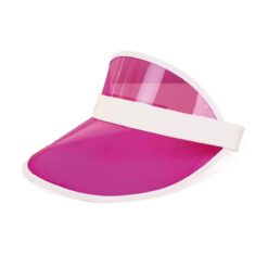 Zonneklep roze zij