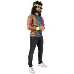 Tshirt neon panter unisex