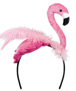 Haarband flamingo roze