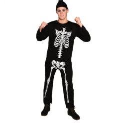 Halloween Kostuum Heren Skelet Maat L