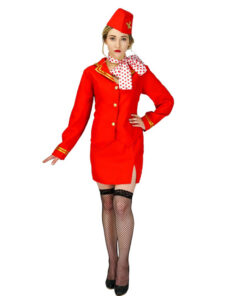 Stewardess kostuum